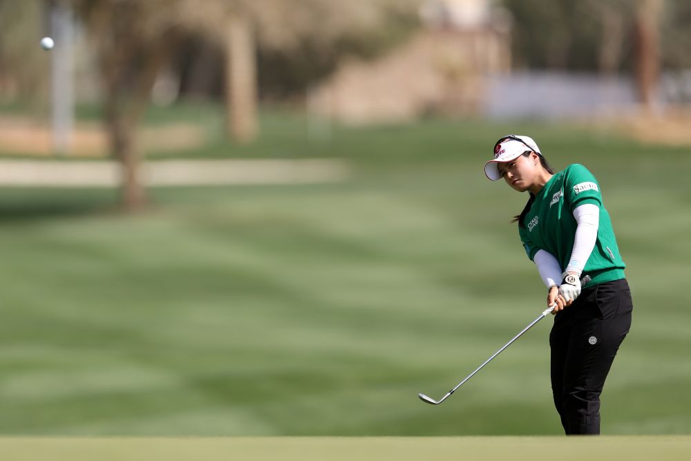 Rhodes, Choi seize early lead as Ciganda thrills with ace in Riyadh