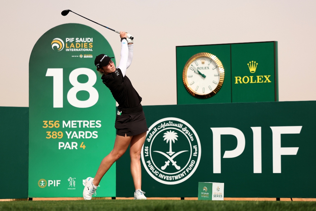 Rhodes leads after second round of PIF Saudi Ladies International