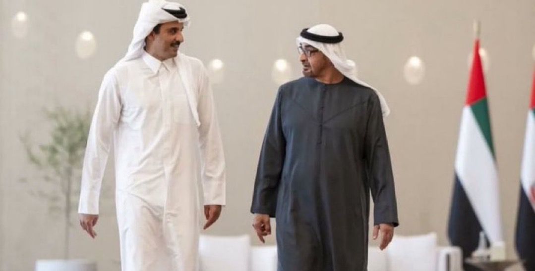 Qatar’s Sheikh Tamim arrives in Abu Dhabi