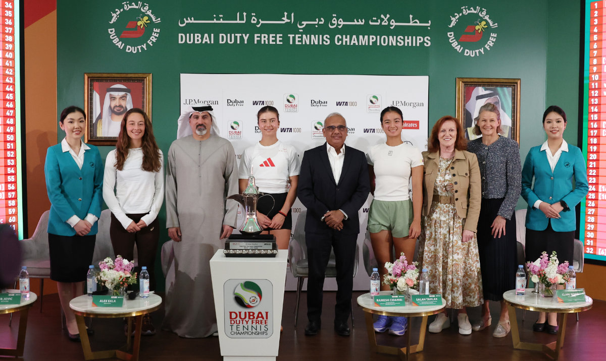 Draw completed for WTA’s 2026 Dubai Tennis Championships