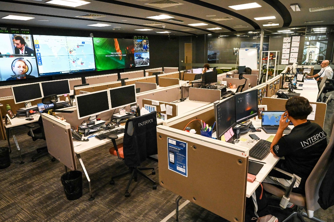 Interpol backroom warriors fight cyber criminals ‘weaponizing’ AI