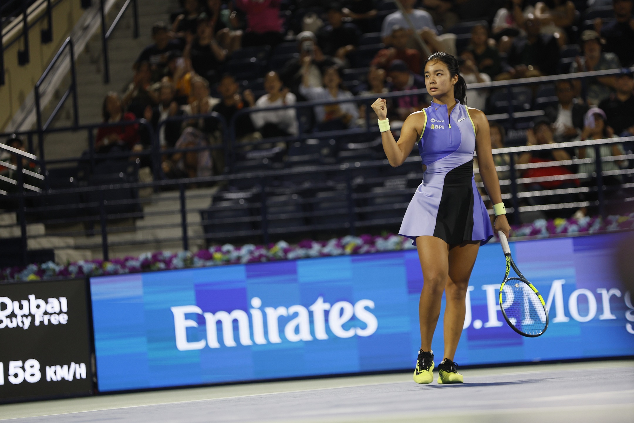 Filipino fans celebrate as favorites advance at Dubai Tennis Championships
