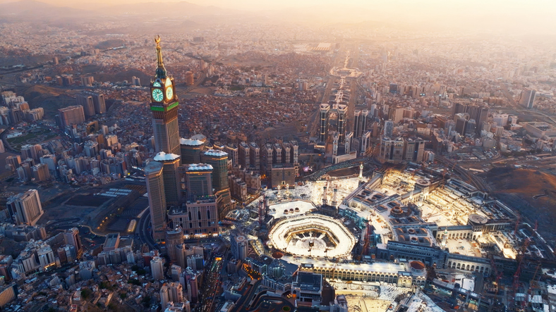 At this time each year, Makkah experiences a full seasonal economic cycle that supports small and medium-sized enterprises and boosts commercial activity. Getty
