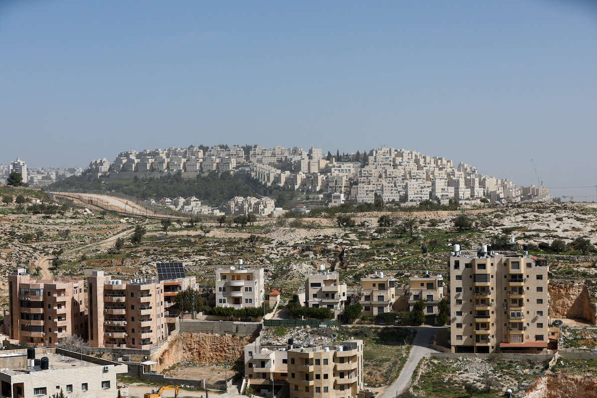 An Israeli settlement near Bethlehem in the Israeli-occupied West Bank. (Reuters)