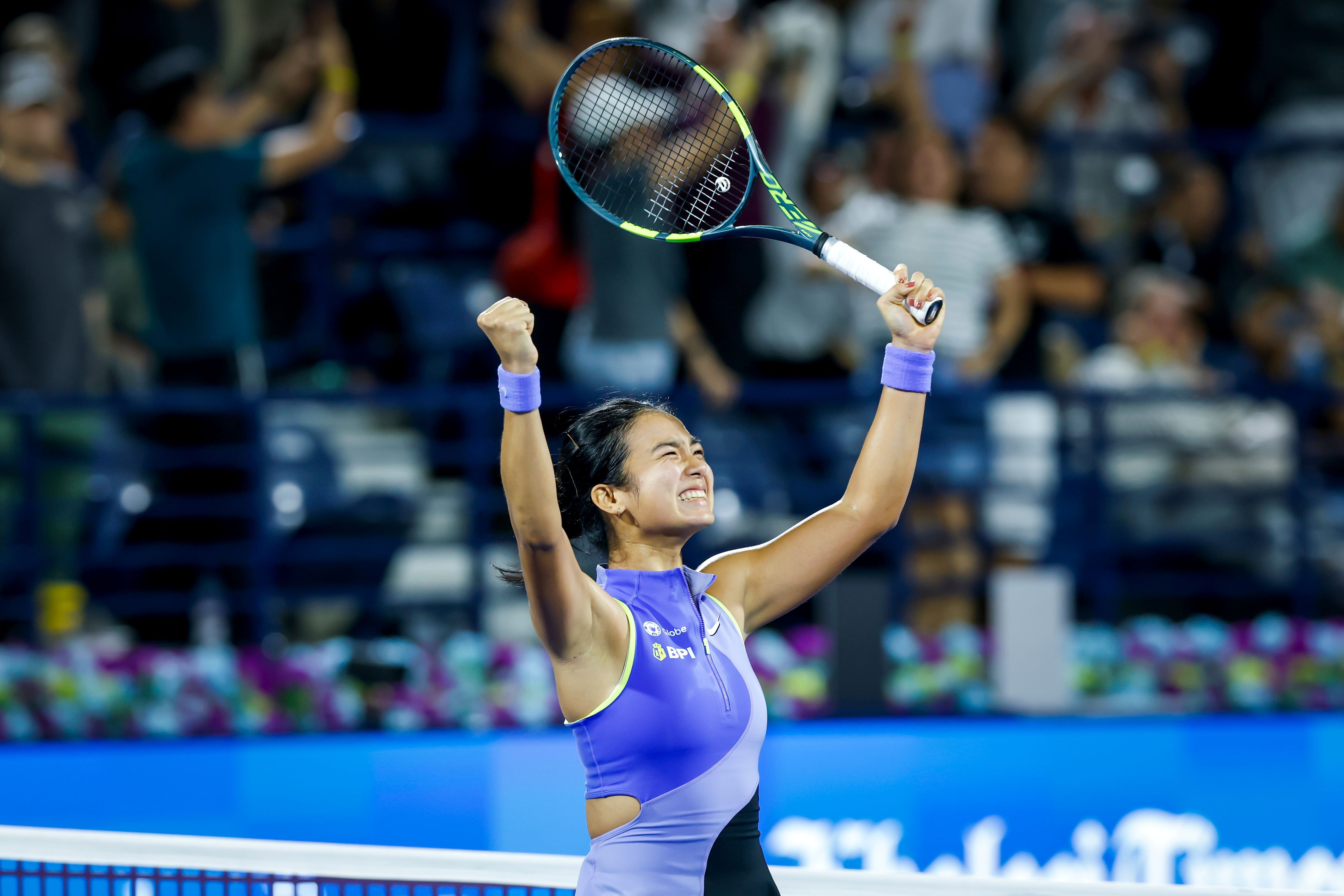 Eala storms to victory over world No. 8 Jasmine Paolini in Dubai