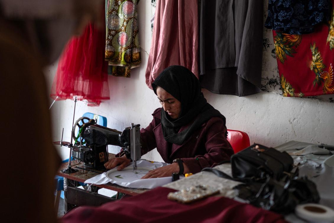 Alavi is one of more than five million people who returned to the country since 2023 from neighboring Iran and Pakistan (AFP)