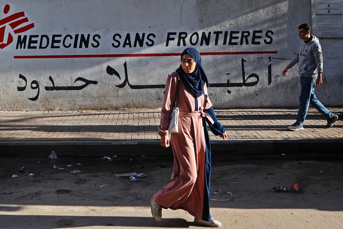 Ribeiro added that MSF’s ability to bring medical supplies into Gaza had also been impacted. (AFP)