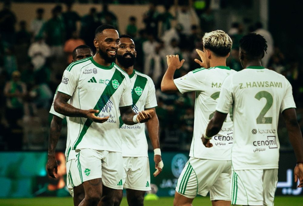 Ivan Toney scored a hat-trick against Al-Najma. (X/@ALAHLI_FCEN)