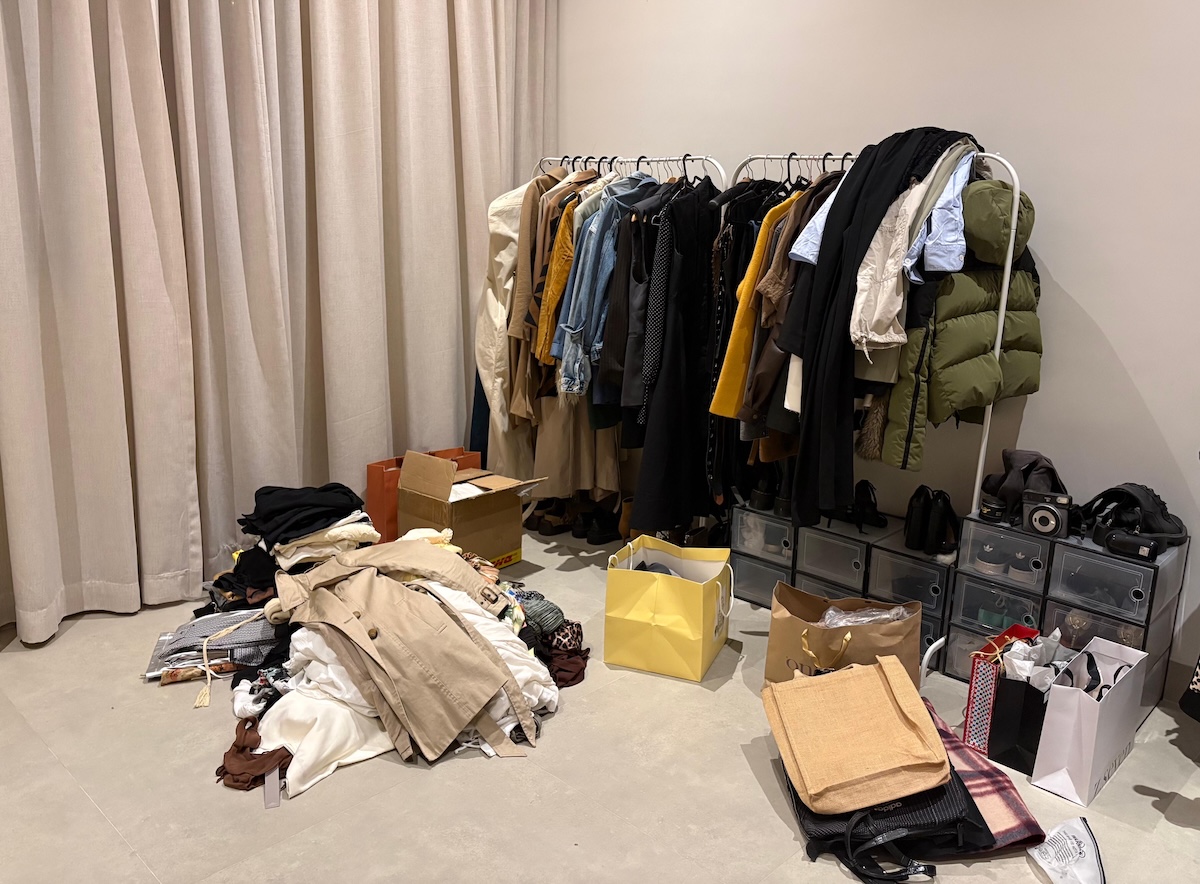 Riyadh-based stylist Ninorta Malke is using Ramadan as a time to declutter her closet. (Supplied)