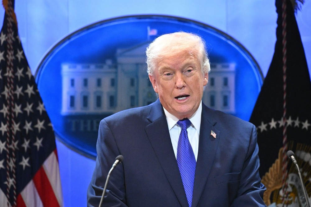 US President Donald Trump. (AFP)