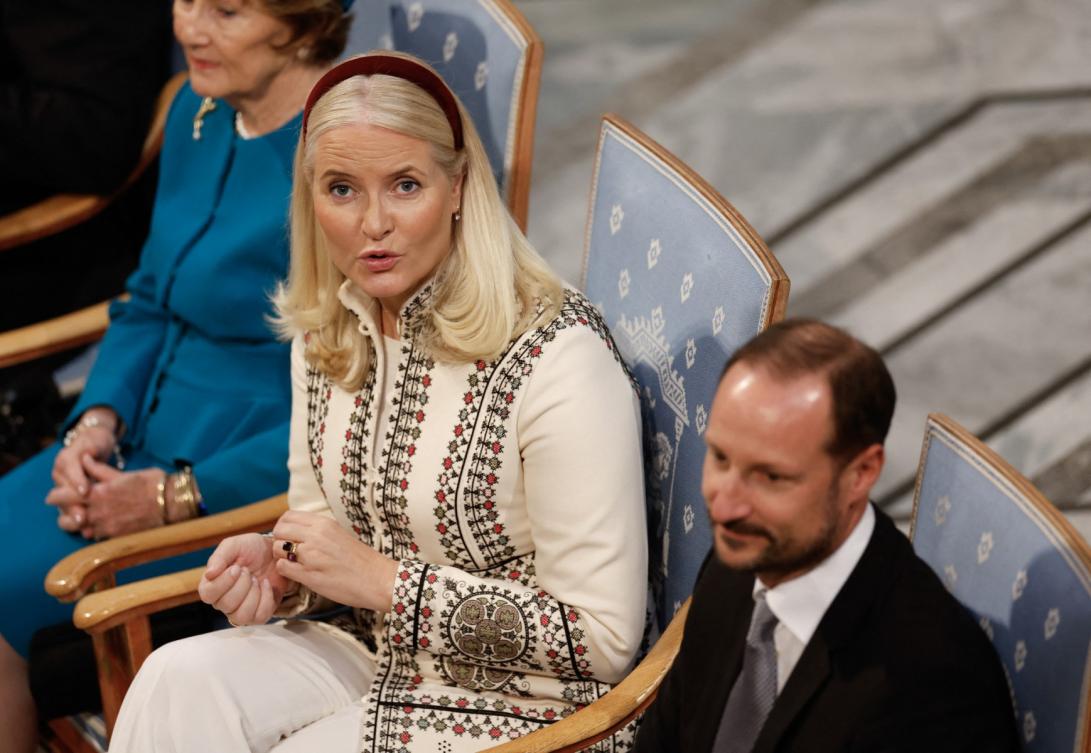 Princess Mette-Marit, above left with Crown Prince Haakon of Norway, appears multiple times in the millions of pages of Jeffrey Epstein files released by the US Department of Justice. (AFP)