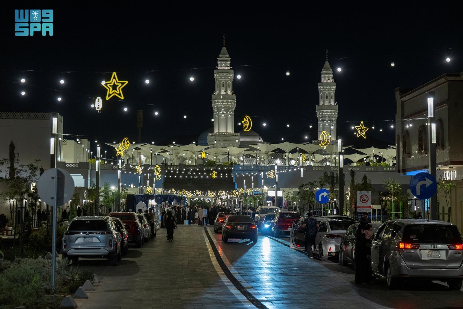 Ramadan decorations in the holy city of Madinah. (SPA)
