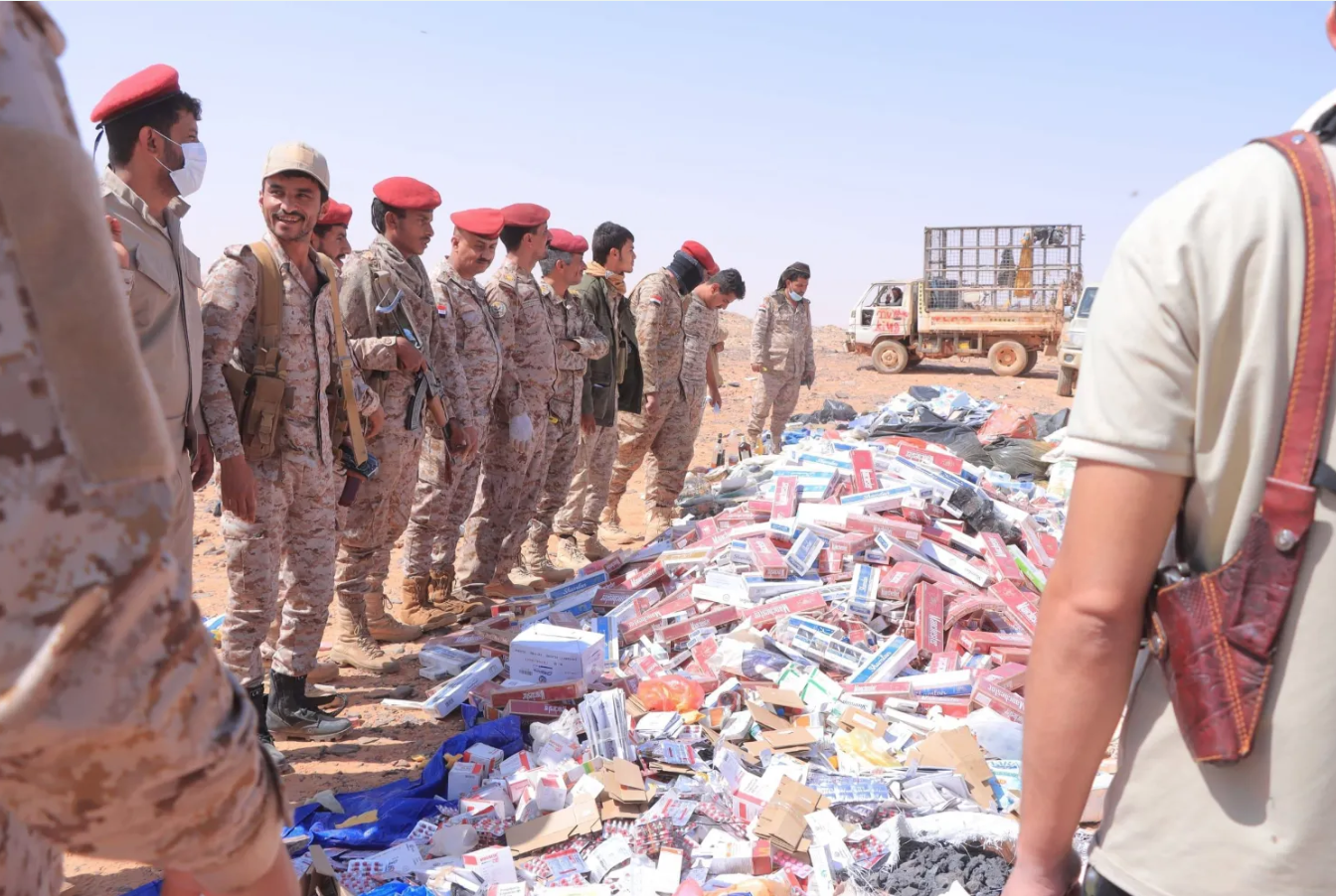 Members of the Al-Wadiah battalion boast extensive experience allowing them to thwart ongoing smuggling attempts. (Al-Wadiah battalion)