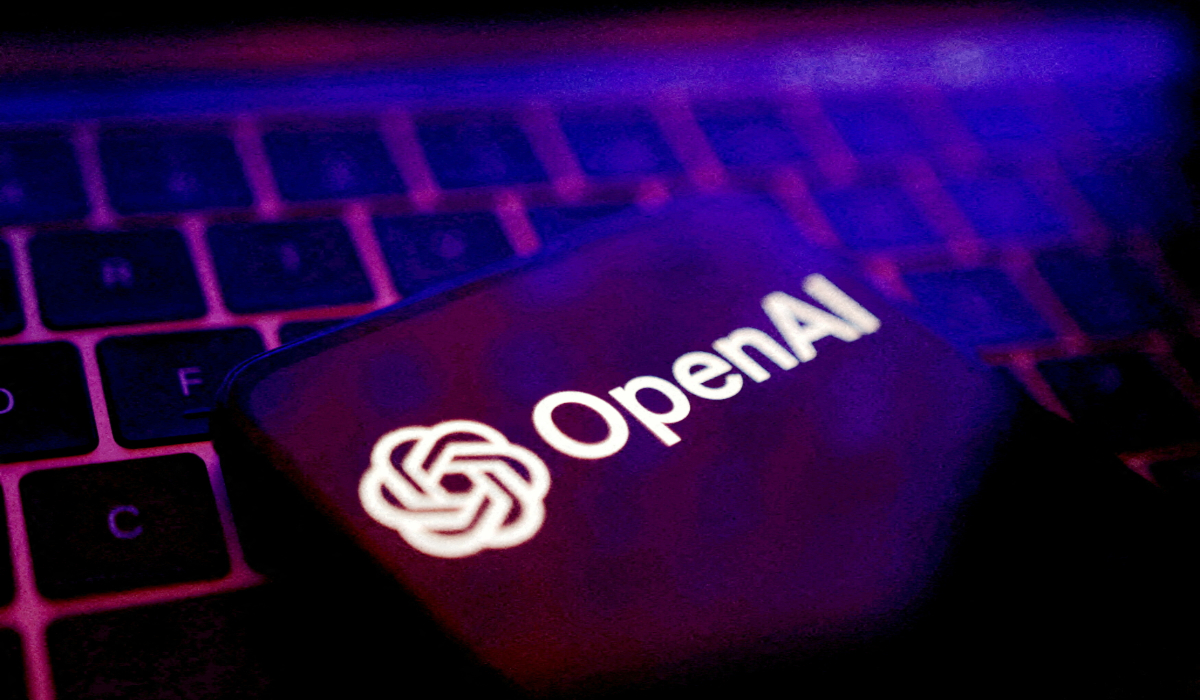 OpenAI logo is seen in this illustration taken May 20, 2024. (REUTERS)
