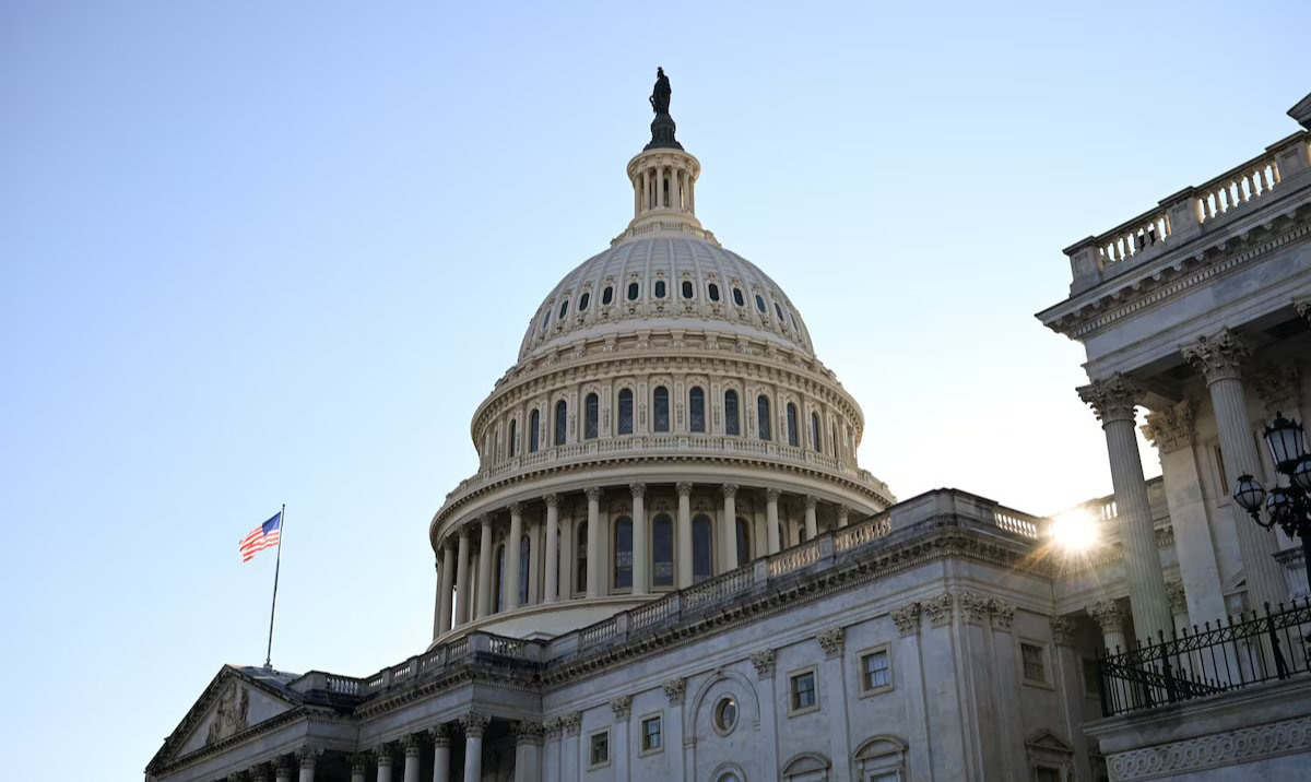 The US Capitol Building in Washington DC, US, February 13, 2026. (Reuters)
