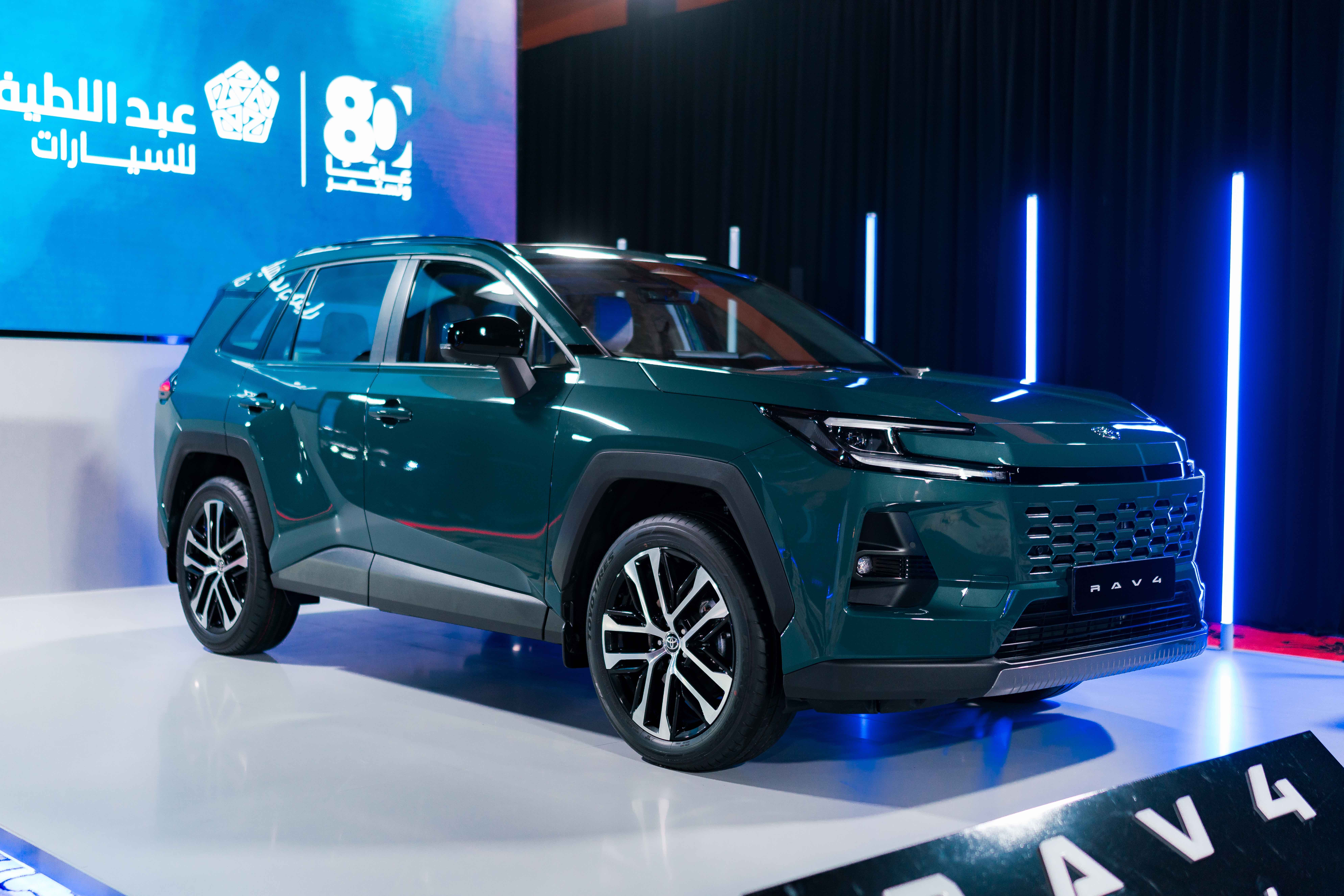 The new RAV4 features a modern design that exudes confidence.