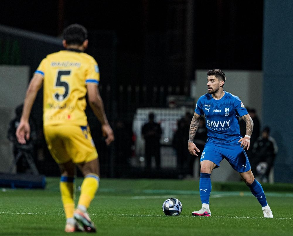 Al-Hilal were held to a 1-1 draw by Al-Taawoun. (X/@Alhilal_EN)