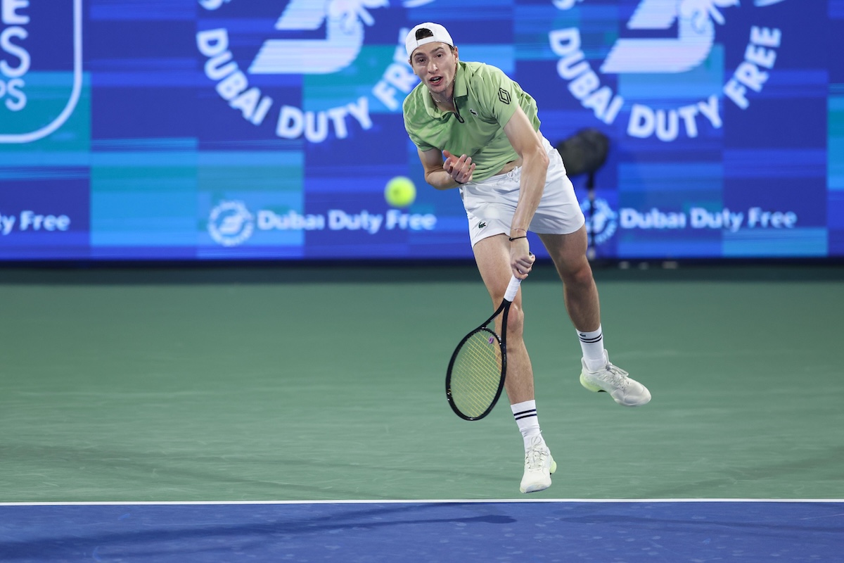 Humbert stuns Tsitsipas as defending champion exits Dubai in first round