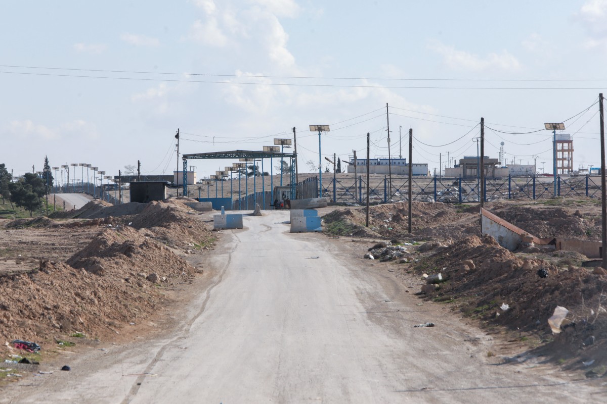 This picture a view of the Al-Hol camp in the northeastern Hasakeh governorate on February 24, 2026. (File/AFP)
