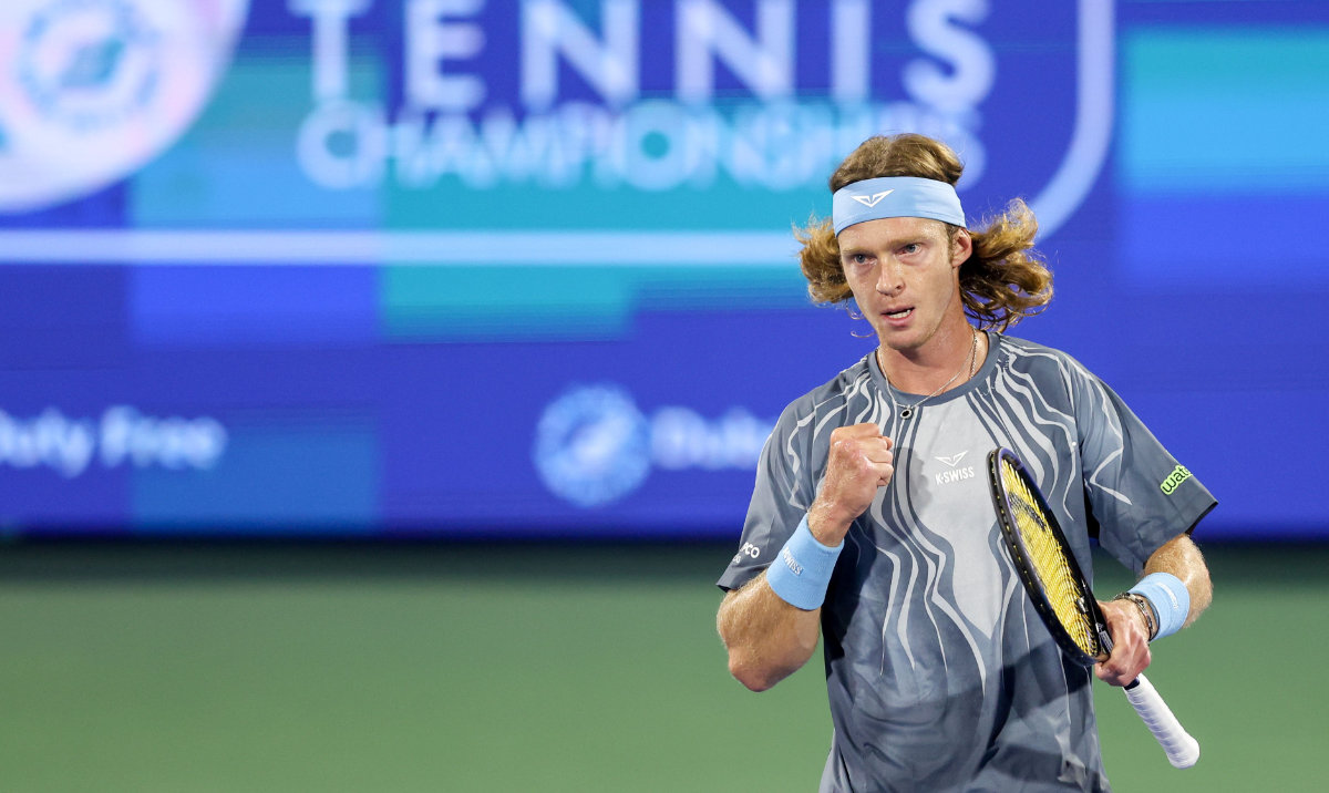 Rublev marches on, Bublik and Draper fall at Dubai Tennis Championships