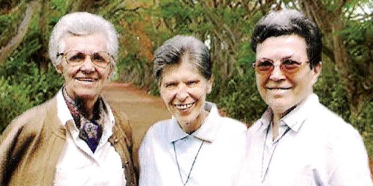 Guillaume Harushimana is suspected of instigating, jointly organizing and logistically supporting the murders of Olga Raschietti, 83, Lucia Pulici, 75, and Bernadetta Boggian, 79, in two separate attacks on September 7-8, 2014. (X/@bbcgahuza)