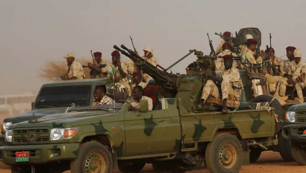 The Sudanese paramilitary Rapid Support Forces carried out a drone attack on multiple civilian sites in Al-Ubayyid, the capital of North Kordofan state, in the early hours of Friday, according to sources. (AP/File Photo)