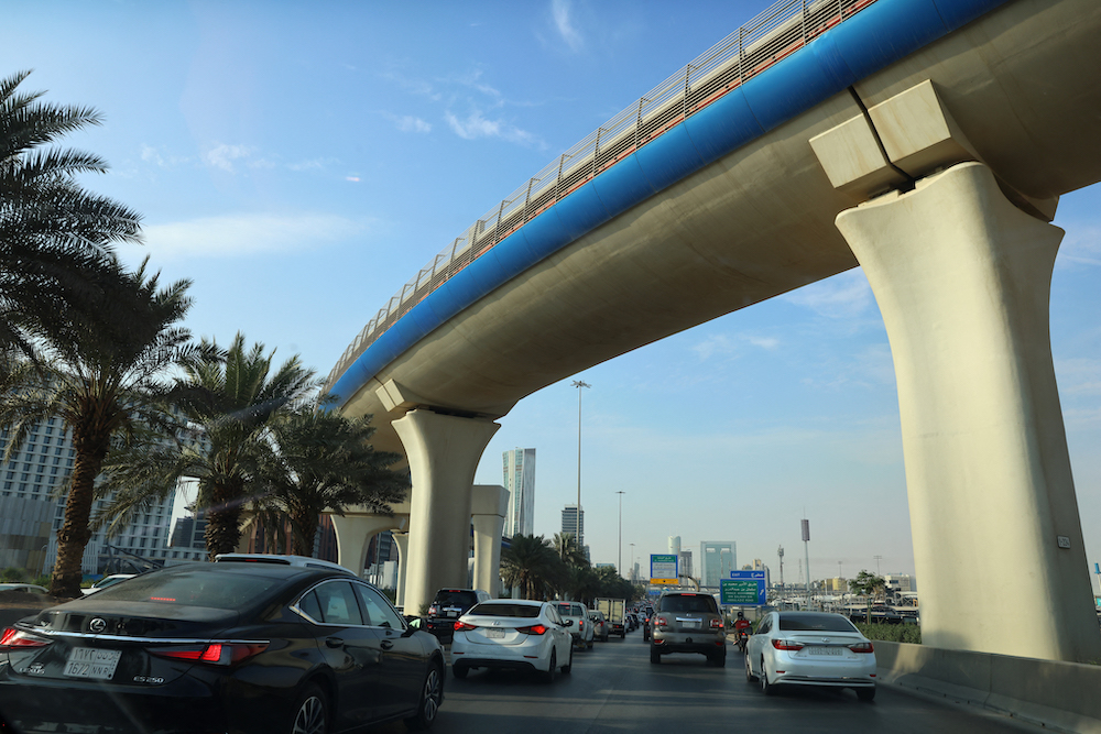 File photo of Riyadh traffic. (AFP)