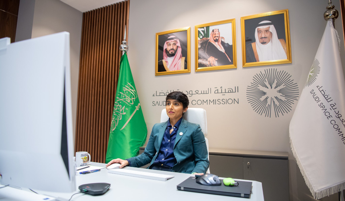 Mishaal Ashemimry, the managing director of the Center for Space Futures. (@MAshemimry)
