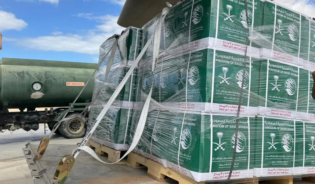 The shipment was received by the Saudi Center for Culture and Heritage, the project’s local implementing partner, which will oversee the distribution through organized field teams. (SPA)