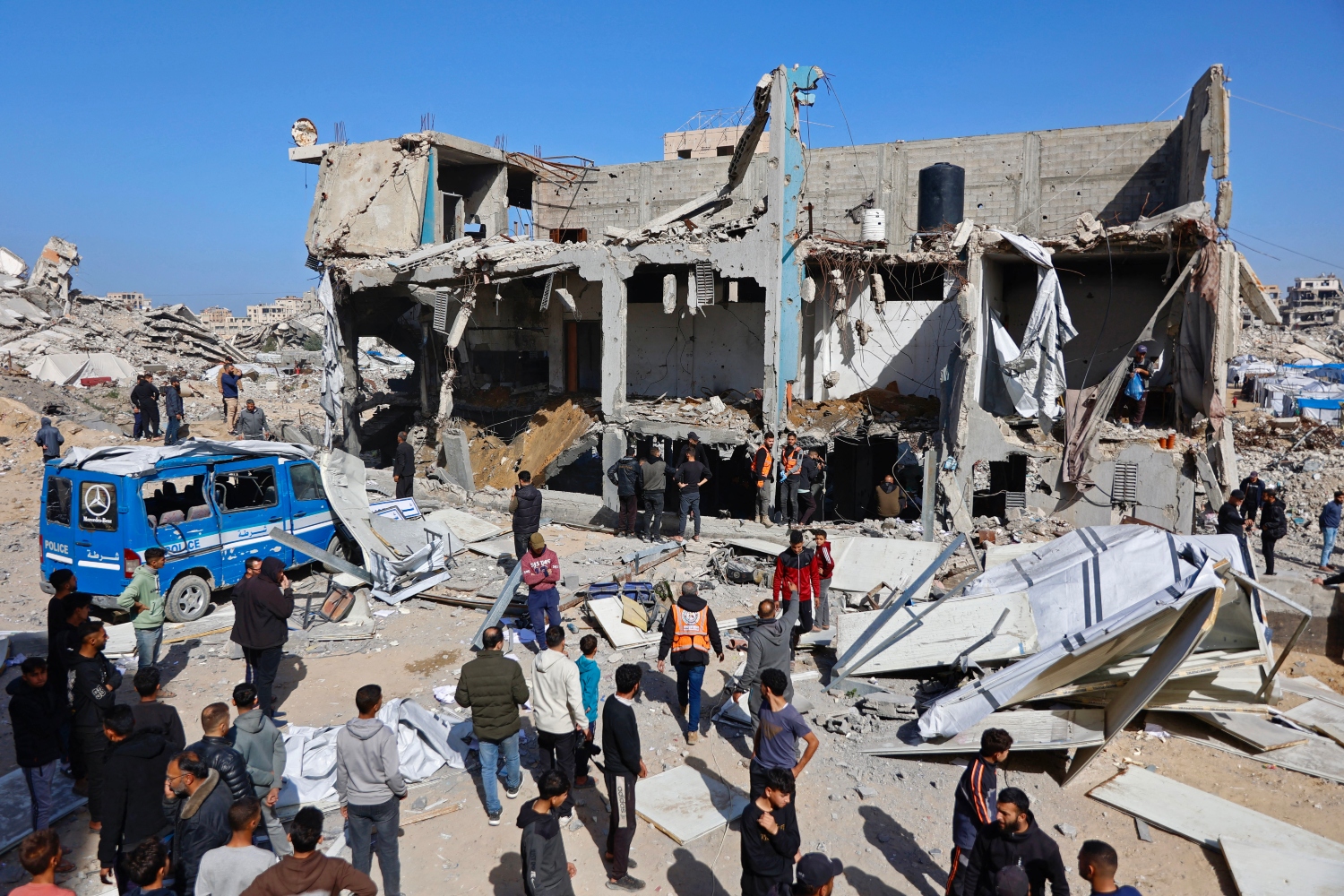 The Gaza war provides ample evidence for tens of thousands of Palestinian victims to seek accountability (File/AFP)