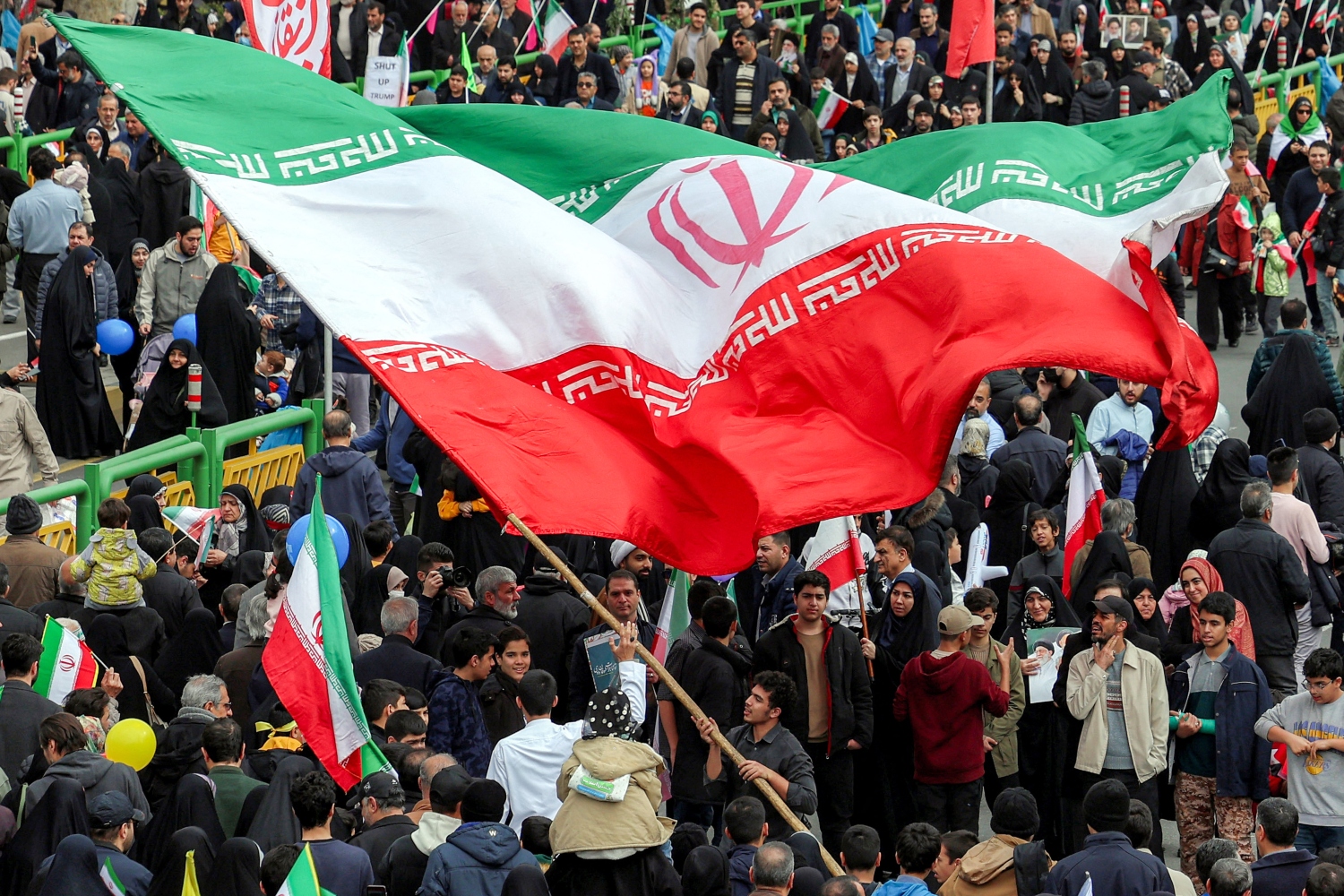 The political and economic changes are testing the Iranian state’s ability to redefine its legitimacy (File/AFP)