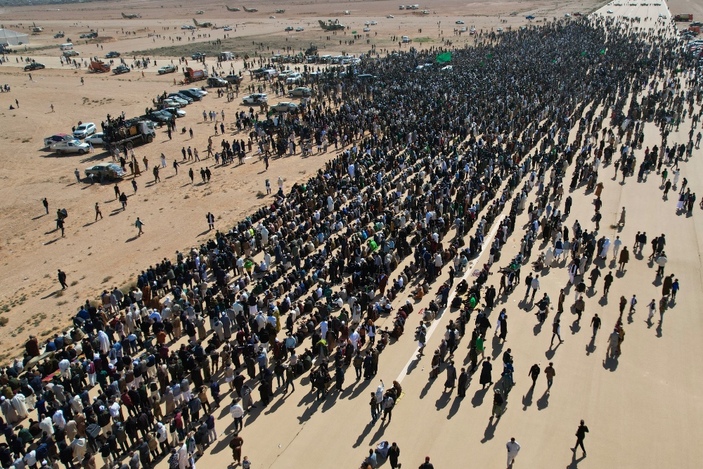 Removing a symbolic actor creates space for new competition, new mistrust and new forms of militia mobilization (AFP)