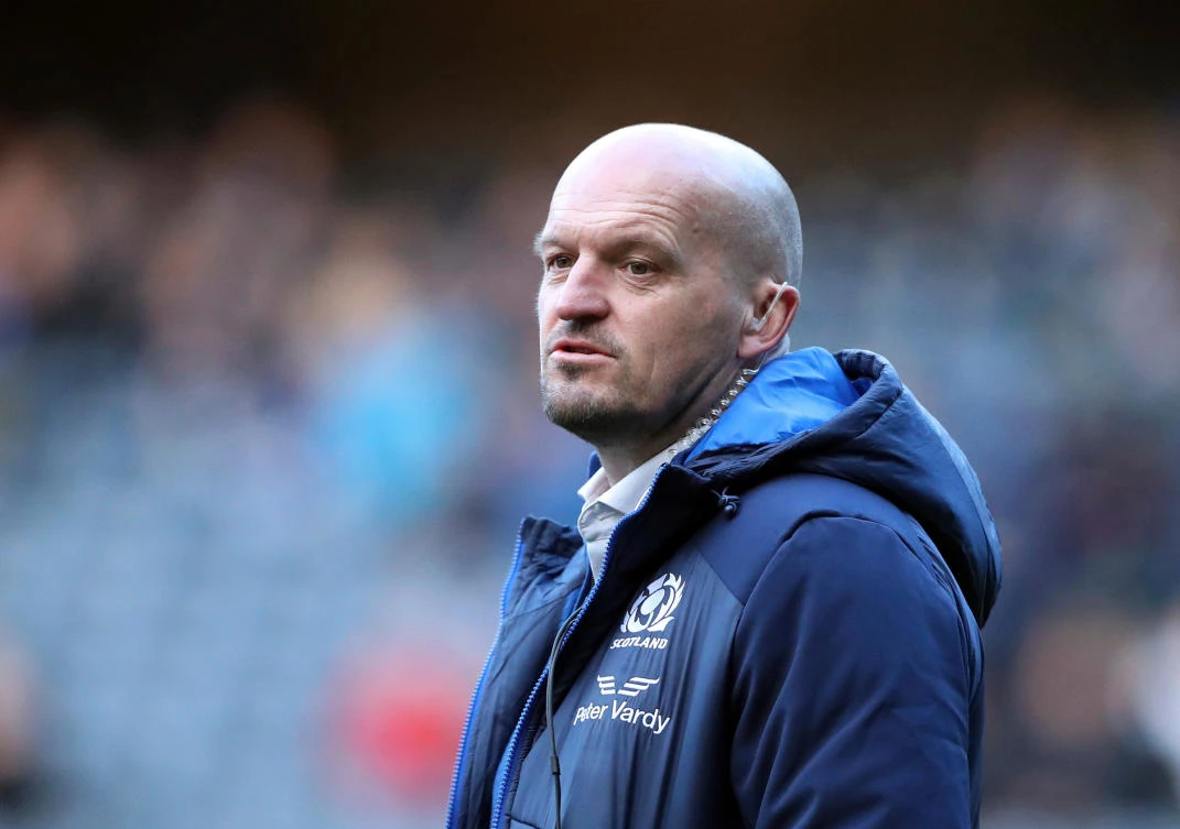 Scotland head coach Gregor Townsend ahead of the rugby union international match between Scotland and Argentina in Edinburgh, Nov. 19, 2022. (AP/File)
