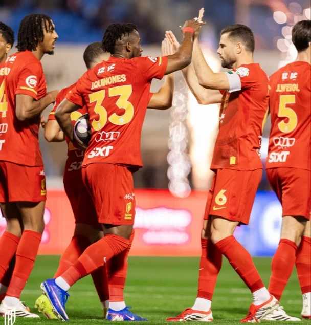 Al-Fateh hold Al-Qadsiah to a 1-1 draw at the culmination of Matchday 21 in the Saudi Pro League on Saturday. (X@AlQadsiahEN)