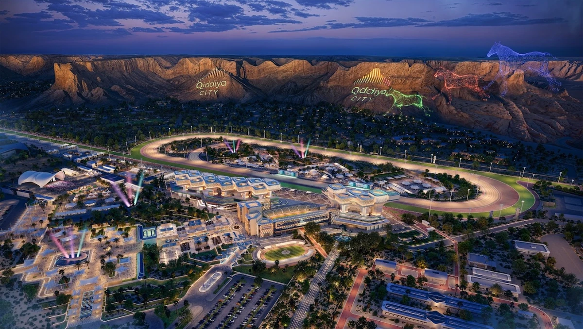 The venue is planned as a national site for sport, culture, and entertainment, and will host the Saudi Cup. (SPA)