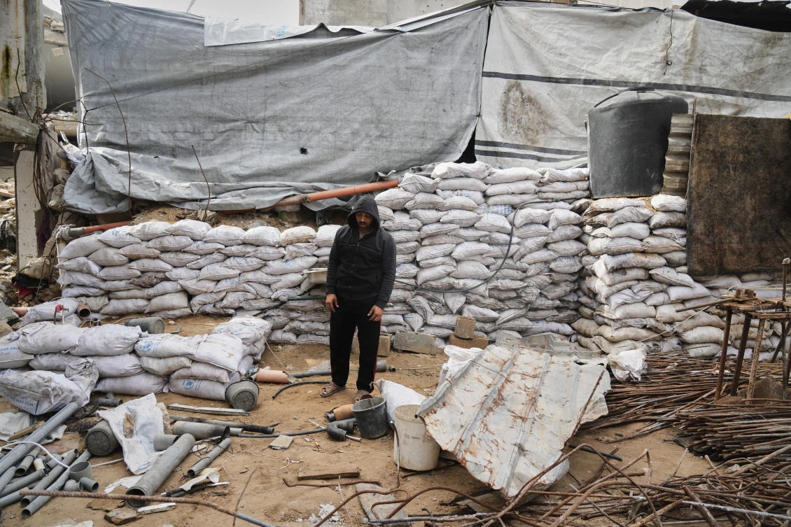Gaza’s Health Ministry says more than 700 bodies have been recovered since the ceasefire, and that some 8,000 people remain buried under the rubble. (AP)