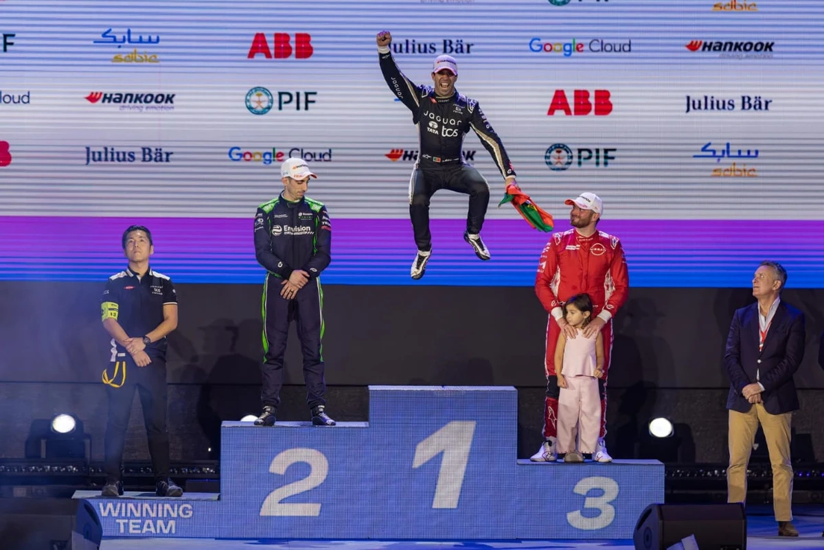 Da Costa claims first win with Jaguar in Jeddah E-Prix Round 5