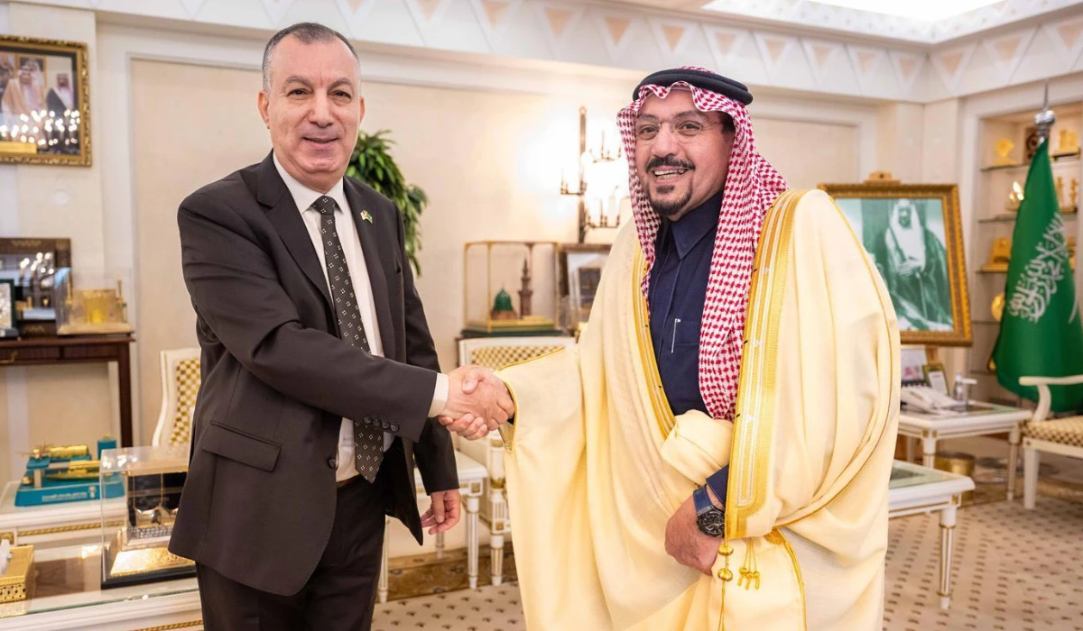 The Algerian ambassador expressed his gratitude to Prince Faisal for the warm welcome and generous hospitality. (SPA)