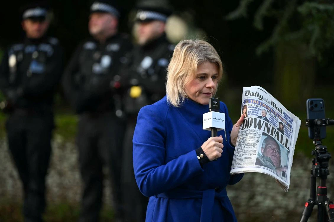 UK monarchy reels from Andrew’s stunning arrest