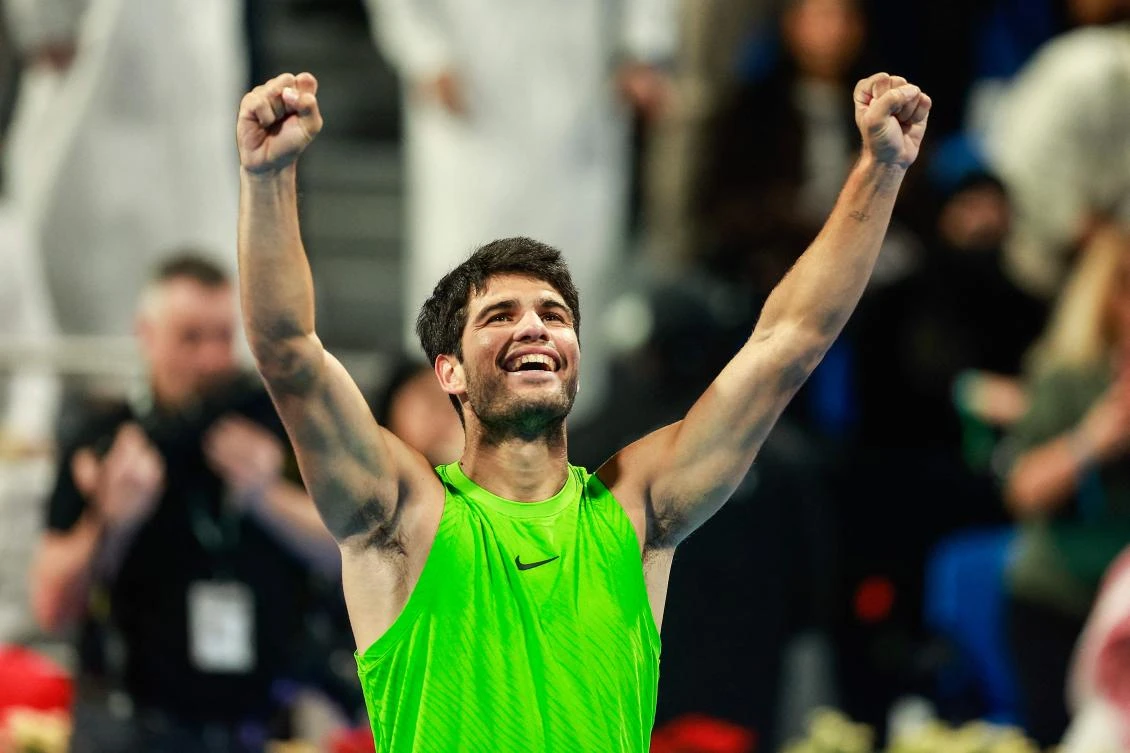Imperious Alcaraz storms to Qatar Open title