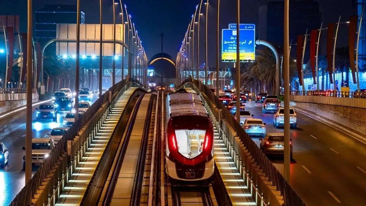 A Riyadh Metro train carriage in the Saudi capital. SPA