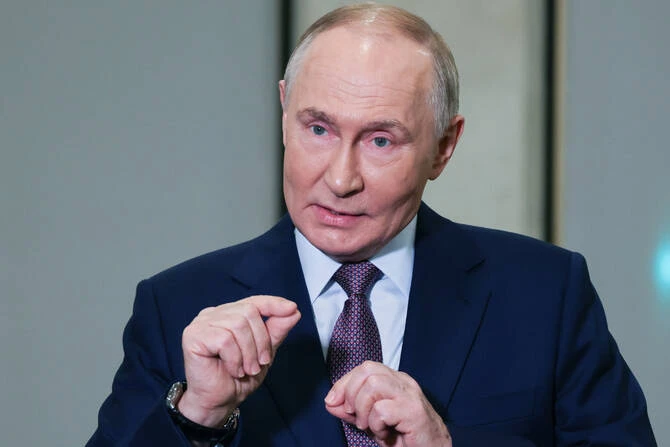 Putin says Ukraine trying to sabotage peace process with threats to energy pipelines