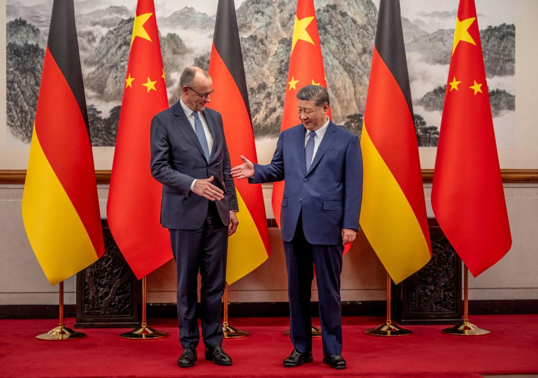 Germany’s Merz hails China ties as he seeks reset with Beijing