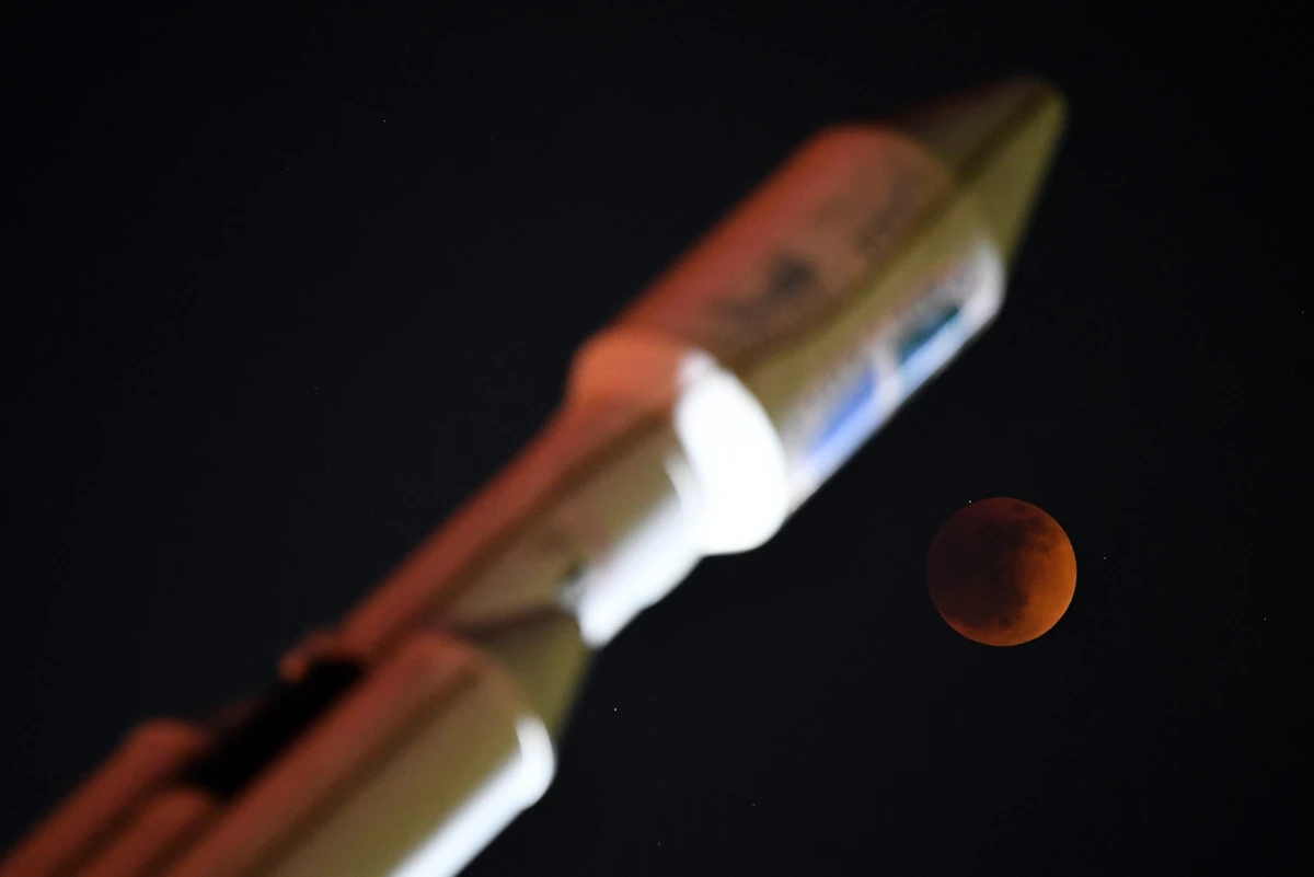 Today, a new race to the moon is unfolding with the supreme goal of keeping America in the lead (File/AFP)