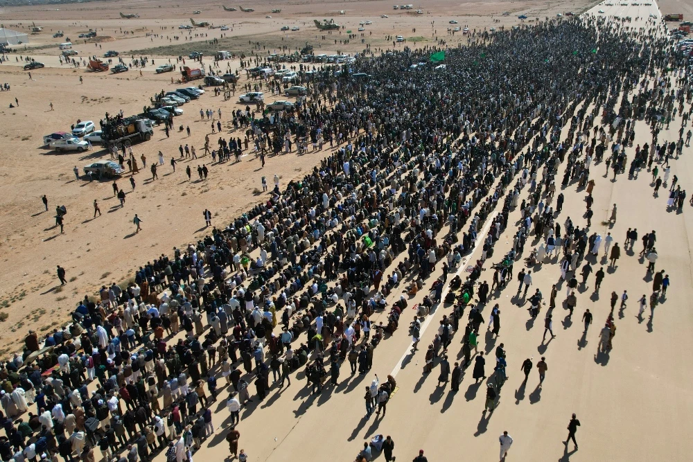 Removing a symbolic actor creates space for new competition, new mistrust and new forms of militia mobilization (AFP)