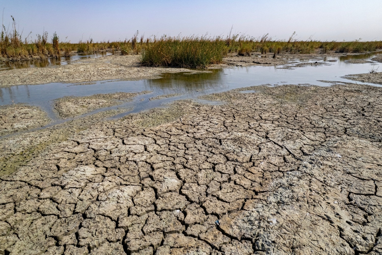 Water scarcity amplifies existing sources of tension rather than acting as an isolated cause of conflict (File/AFP)