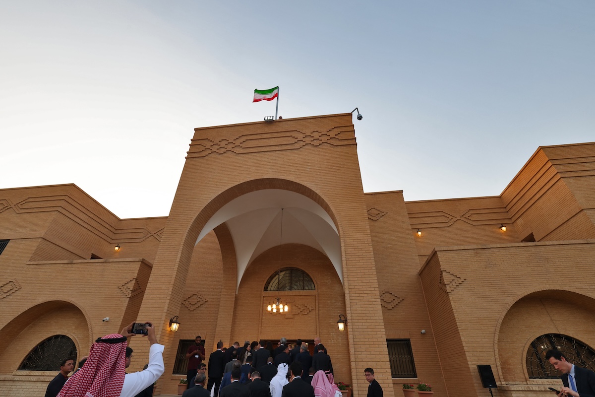 Iranian embassy in Riyadh. (FILE/AFP)