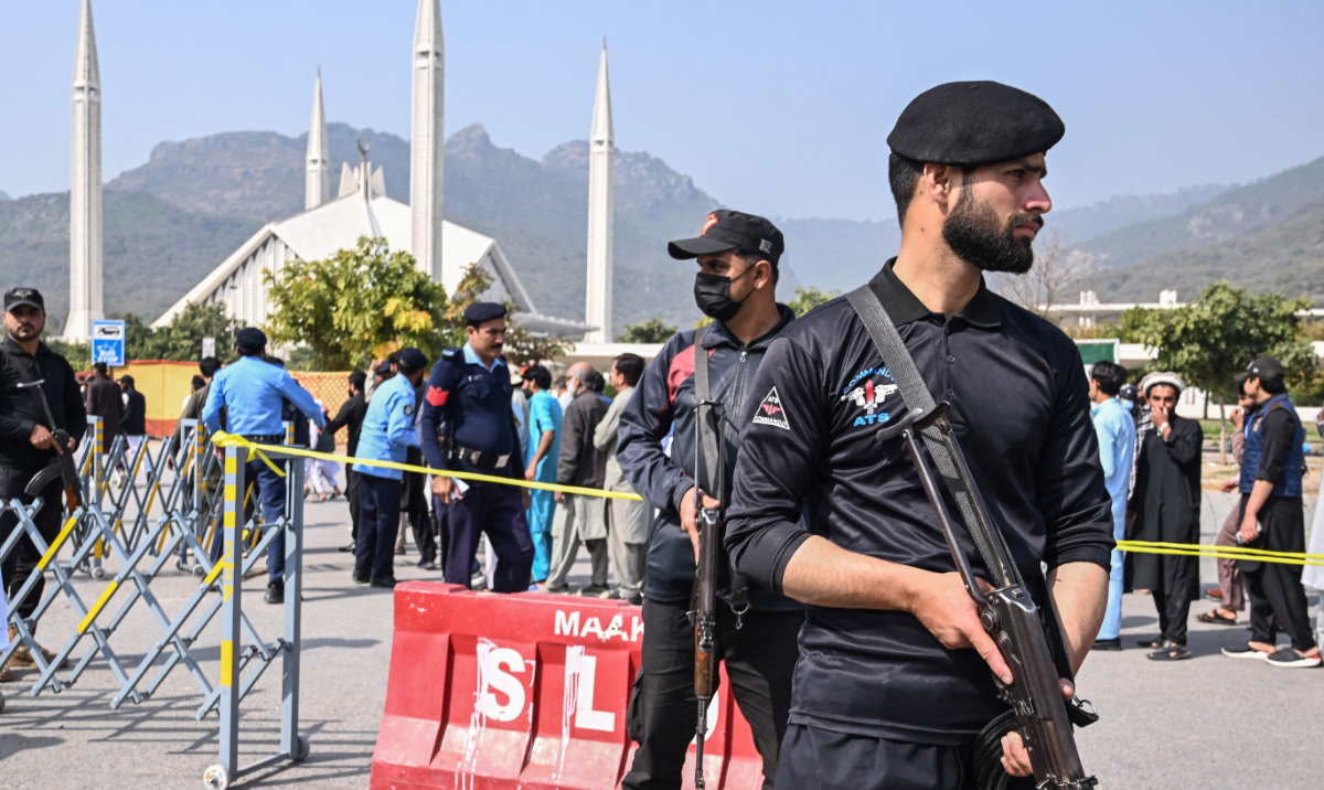 Prime Minister Shehbaz Sharif chaired a high-level meeting on Saturday to review the overall security situation in the country, Radio Pakistan reported. (AFP)
