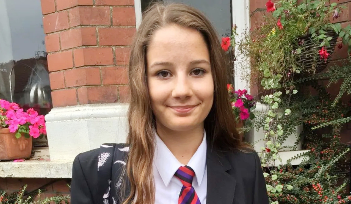 Molly Russell died in 2017. She liked animals, long distance running, and had lots of friends at school. Inset: Ian Russell was appointed a Member of the Order of the British Empire for his online safety campaigning. (Social media)