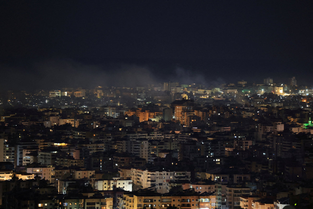 Smoke rises after Israeli strikes in Beirut's southern suburbs, Lebanon, on March 2, 2026. (REUTERS)